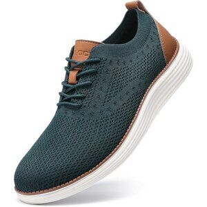 ⚡VILOCY Men's Green Casual Dress Oxfords Business Mesh Breathable Sneakers